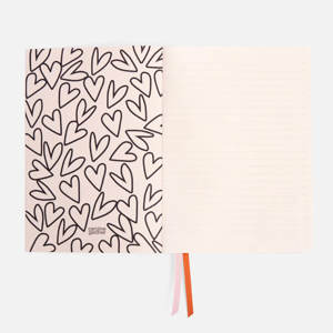 Caroline Gardner Multi Stripe Soft Cover A5 Notebook